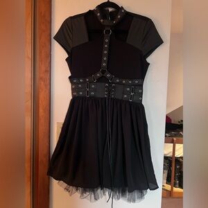 Midnight Muse Harness Dress - Killstar (NEW)